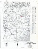Piscataquis County - Section 35 - Wels, Millinockett Lake, Chamberlain Lake, Maine State Atlas 1961 to 1964 Highway Maps